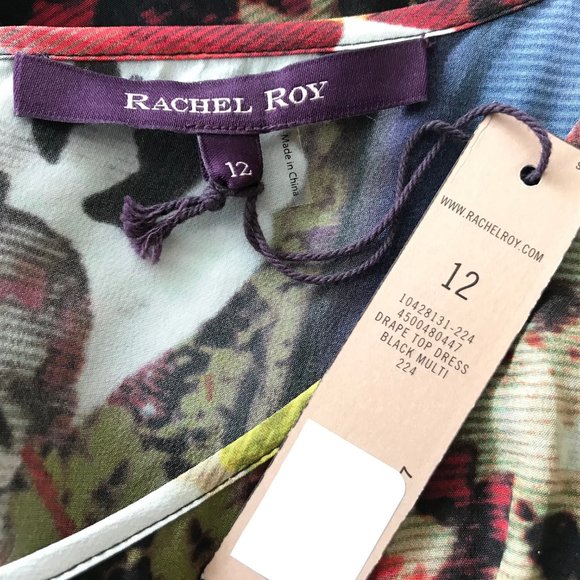 Silk Rachel Roy floral fit and flare dress - Picture 4 of 6